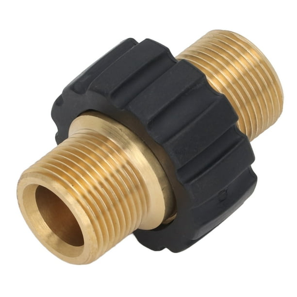 Conector de manguera para hidrolavadora, adaptador de pistola para hidrolavadora, adaptador de hidrolavadora, accesorios de repuesto para lavadora, rendimiento sólido