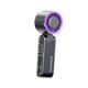 thumbnail image 4 of Ventilador de mano, cuello colgante personal, múltiples velocidades, ventilador de manos portátiles ajustables para trabajos para el hogar al aire Gris oscuro, 4 of 8