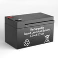 thumbnail image 2 of BatteryGuy AutoGo 550 replacement 12V 12Ah SLA battery - BatteryGuy brand equivalent (rechargeable - Qty of 2), 2 of 7