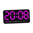 thumbnail image 1 of Reloj Despertador Digital BLESIY LED Grande Rosa, 1 of 6