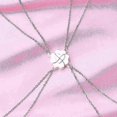 thumbnail image 2 of 4Pcs Best Friend Necklace Magnet Heart Pendant Choker, 2 of 3