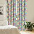 thumbnail image 2 of Ambesonne Spring Curtains, Flourishing Nature Motif, Pair of 28"x95", Multicolor, 2 of 5