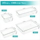 thumbnail image 2 of Juego de Cajas de Almacenamiento con Cajones de Plástico Transparente, Bandeja de Almacenamiento con Cajones de Escritorio, para Cosméticos, Joyas y Utensilios de Cocina, 2 of 5
