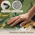 thumbnail image 6 of ODIKA 8'x10' Washable Area Rug Durable, Non-Slip Jungle Border Insect Motifs Patterned Eclectic Motif Scatter for Living Room, Under Sectional, Family, 6 of 7