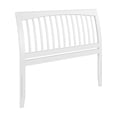 thumbnail image 3 of AFI Orleans Queen Sleigh Solid Wood Slat Headboard, White, 3 of 7