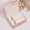 pink, variant on High-grade European-style large-capacity multi-layer jewelry storage box earrings earrings necklace ring jewelry display jewelry box