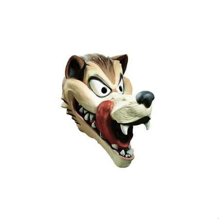Hungry Wolf Adult Latex Mask Halloween Costume Accessory