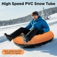 thumbnail image 2 of SereneLife 48'' Inflatable Snow Tube for Sledding – Heavy-Duty Inner Tube with Oxford Cover, Thick PVC Bottom & Tow Strap – Durable Snow Sled for Kids & Adults, Perfect Winter Outdoor Fun Gift, 2 of 2