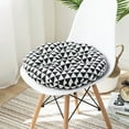 thumbnail image 3 of Round Seat Cushion 40x40 45x45 50x50 Home Office Decoration Chair Cushion High Quality Printing Tatami Mat (ban wen,50x50cm  2pcs), 3 of 7