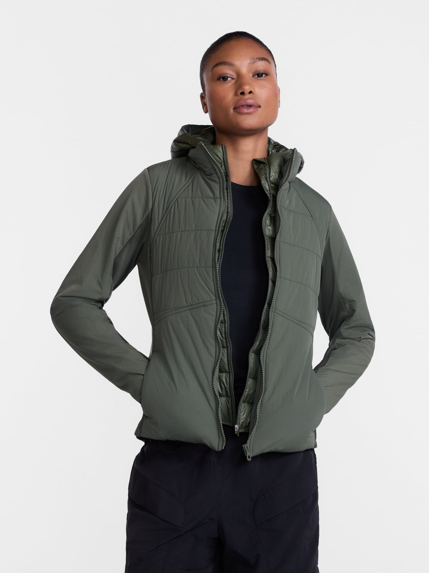 Ozark Trail Women's and Women's Plus Hybrid Jacket, Sizes XS-3X