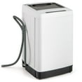 thumbnail image 1 of Costway Portable Washing Machine 11 LBS Full Automatic Washer Machine with 8 Washing Modes White, 1 of 10