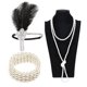 thumbnail image 2 of Accesorios de los años 20 Incluye Collar Pulsera Diadema Guantes Porta cigarrillos, 2 of 8