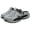 Gray-black, variant on Men's Summer Sneakers, Breathable EVA Cloud Clogs with Thick Non-Slip Sole, Lightweight Casual Beach Shoes for Men