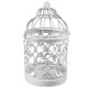 thumbnail image 3 of Candelabro diseño hueco candelero de metal jaula hogar mesa de comedor candelabro centro de mesa Vogacara HA6689-00B, 3 of 6