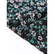 thumbnail image 5 of INSPIRAR CHIC Blusa de mujer con manga 3/4, cuello en V, estampado floral, mangas con volantes, elegante y casual, túnicas de verano, camisetas M Negro, 5 of 6