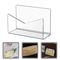 thumbnail image 4 of Acrylic Mail Holder Clear Desktop Bookshelf Tabletop Office Desk Letter Holder, 4 of 4