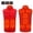 Red, variant on QSAWXQZ Men's Puffer Heating Suit Stand Collar Sleeveless Zip up Quilted Warm Vest with Zipper Pockets XL