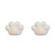 thumbnail image 4 of Almohada de Felpa Wosthever Pata de Animal Blanco 2piezas, 4 of 6