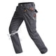 thumbnail image 1 of Pantalones tácticos tipo cargo Rapoo para hombre, resistentes al agua, color gris, 40 W x 32 L, 1 of 6