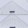 thumbnail image 5 of 8X Chart Drawing Triangle Ruler for Ship Drawing 300mm Large-Scale Triangle Ruler, 5 of 8