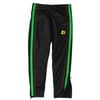 RBX Boys Tricot Pants With Contrast Taping, Ankle Zippers And Mesh Calf Detail