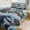 chudan-1, variant on Duvet Cover Queen Size Christmas Train Cedar Tree 3 Pcs Duvet Cover Set Bedding Sets Queen Soft Breathable