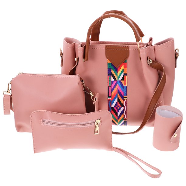 juego de bolsos elegantes de gran capacidad, bolsos casuales, bolso de hombro, bolso de mano, bolso cruzado, bolso de almacenamiento para mujeres.