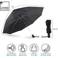 thumbnail image 3 of SHILIU-Lewis N Clark 413-Black-One Size Automatic Travel Umbrella, 3 of 4