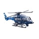 thumbnail image 5 of Helicóptero de juguete modelo, simulación de juego de simulación, modelo de avión de juguete para niños, pieza de exhibición de aviación para regalo Azul, 5 of 8