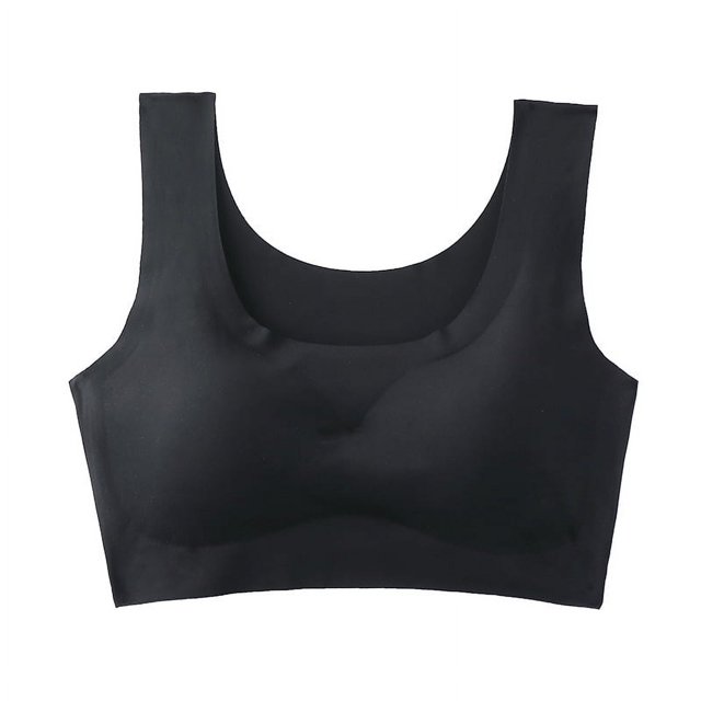 Sujetador japonés de una pieza sin costuras y sin aro de acero, sujetador deportivo para mujer, ropa interior sin costuras, sujetador para dormir