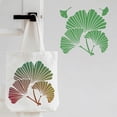 thumbnail image 4 of Ginkgo Leaf Stencil 11.8x11.8 inch Hollow Out Plant Leaves Drawing Stencils Reusable Plastic PET Ginkgo Stencil Template for Painting on Photo Album Walls Canvas Furniture Tiles, 4 of 9
