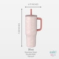 thumbnail image 2 of Zak Designs 30oz Hello Kitty Double Wall Stainless Steel Vaccuum Insulated Sutton Straw Tumbler, 2 of 10