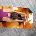 thumbnail image 5 of Pumpkin Yoga Towel with Storage Bag, 72.8"x26.8", Ideal for Yoga, Pilates, Fitness, and More - Yoga Blankets and Gym Towels Included, 5 of 6