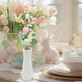 thumbnail image 6 of Honeeladyy Easter Decor, 20.5 Inches Artificial Easter Egg Picks Faux Spring Floral Bunch, Easter Flowers Sprays Stems with Rabbit for Home Centerpiece Vase ill Decor and Easter Celebration, 6 of 6