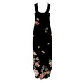 thumbnail image 5 of SMihono Robe d'Été Grande Taille pour Femmes 2023 Décontractée Ample d'Été Imprimée Robe Débardeur Robe de Plage Col Rond Sans Manches Robes, 5 of 5