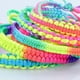 thumbnail image 3 of Pulsera colorida hecha a mano con hilo de 7 colores, pulsera tejida con arcoíris, muy vendida en Amazon, 3 of 5