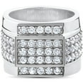 thumbnail image 3 of Pompeii 2 ct Mens Diamond Ring 10K White Gold (H/I,I1-I2), 3 of 3