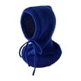 thumbnail image 2 of Knit Balaclava for Women, Thermal Windproof Hooded Neck Warmer, Winter Ski Mask for Skiing, Snowboarding, Outdoor Winter Sports and Daily Cold Weather Wear-Blue, 2 of 9