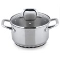 thumbnail image 1 of Turbo Pot RS3003 Freshair 3.5 Quart Stainless Steel Cookware Casserole Sauce Pot, 1 of 3