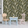 thumbnail image 5 of Peel and Stick Wallpaper Gothic Decor Lichen Covered Tree Bark Natural Moss Self Adhesive Removable Renter Friendly Contact Paper for Bedroom 24in x 118in, 5 of 8