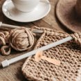 thumbnail image 4 of DEEPCRAFF Chocolate Color Darning Mushroom Tool Versatile Wooden Patching Accessory, 4 of 7