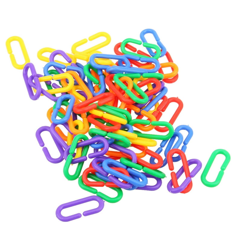 Plastic C Clips Hooks Chain Links