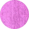thumbnail image 1 of Ahgly Company Indoor Round Abstract Purple Modern Area Rugs, 8' Round, 1 of 4