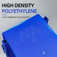 thumbnail image 4 of 1pcs 33.5*21*13.5cm Hardware Accessories Classified Storage Box Warehouse Independent Layered Shelves Stacking Containers Small 7in, 4 of 6