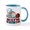 White/Blue Inside, variant on CafePress - Snoopy Wake Me Up Mug - 11 oz Ceramic Mug - Novelty Coffee Tea Cup