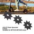 thumbnail image 4 of Chain Wheel, D Hole Excellent Wear Resistance 3 Pcs High Toughtness Sprocket  for Replacement, 4 of 7