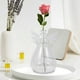 thumbnail image 2 of Praying Angel Vases Crystal Transparent Glass Vase Flower Containers Containers Home Decorations De, 2 of 5
