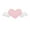 Pink, variant on BAETEUY Car Headrest Pillow Breathable - Wear-Resistant Heart Shape Neck Support Pillow Seat Back Cushion Interior
