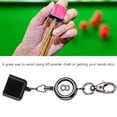 thumbnail image 2 of Pocket Pool Chalk Storage Holder, Portable Retractable Cue Chalk Box Snooker Chalk Box  For Billiard Cue For Men Women, 2 of 7