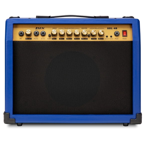 Amplificador de guitarra eléctrica LyxPro combinado de 40 W con altavoz de 8»